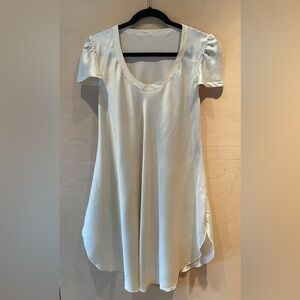 Silk Nightgown or casual Wedding dress?